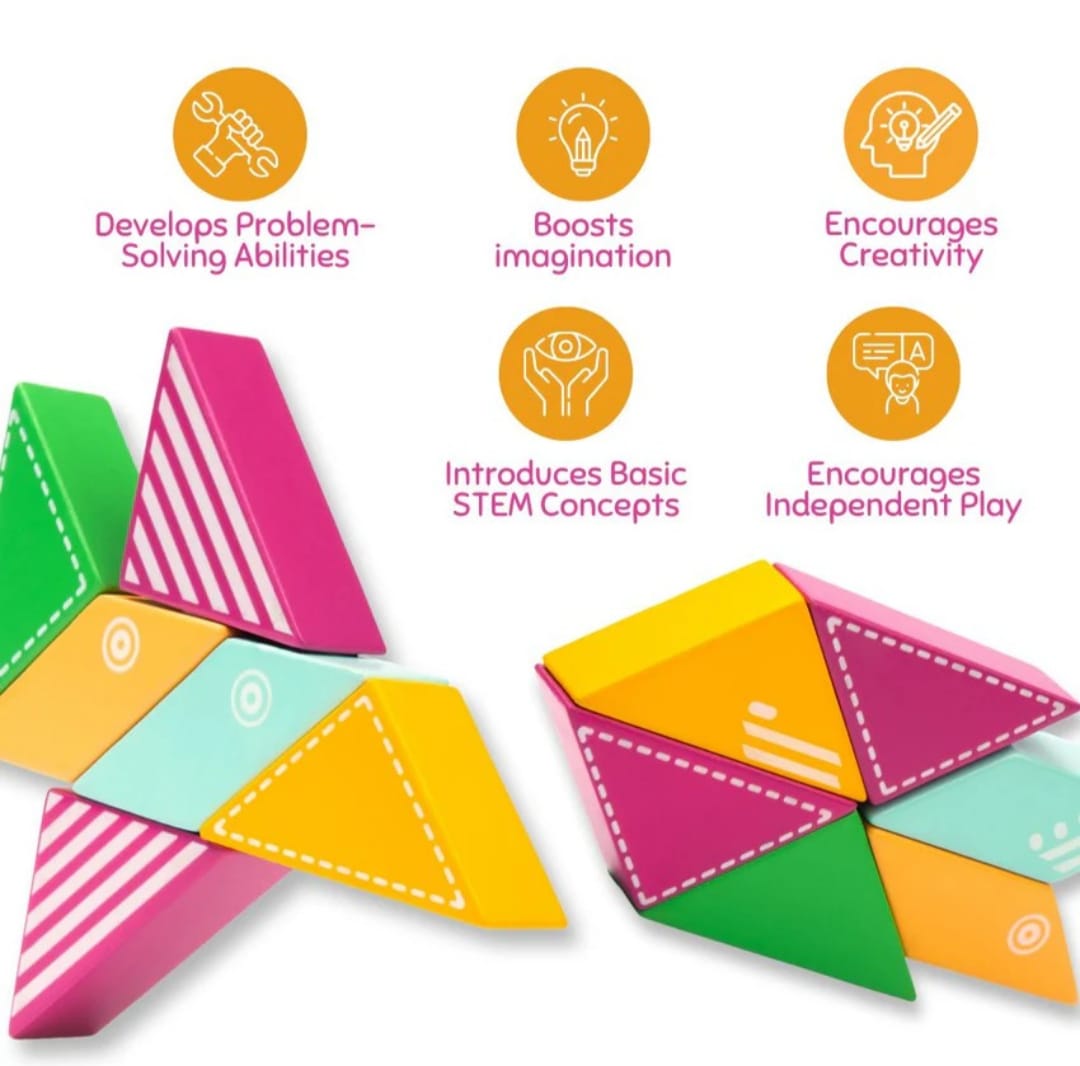 Magnetic Block Set by Playlogic Toy
