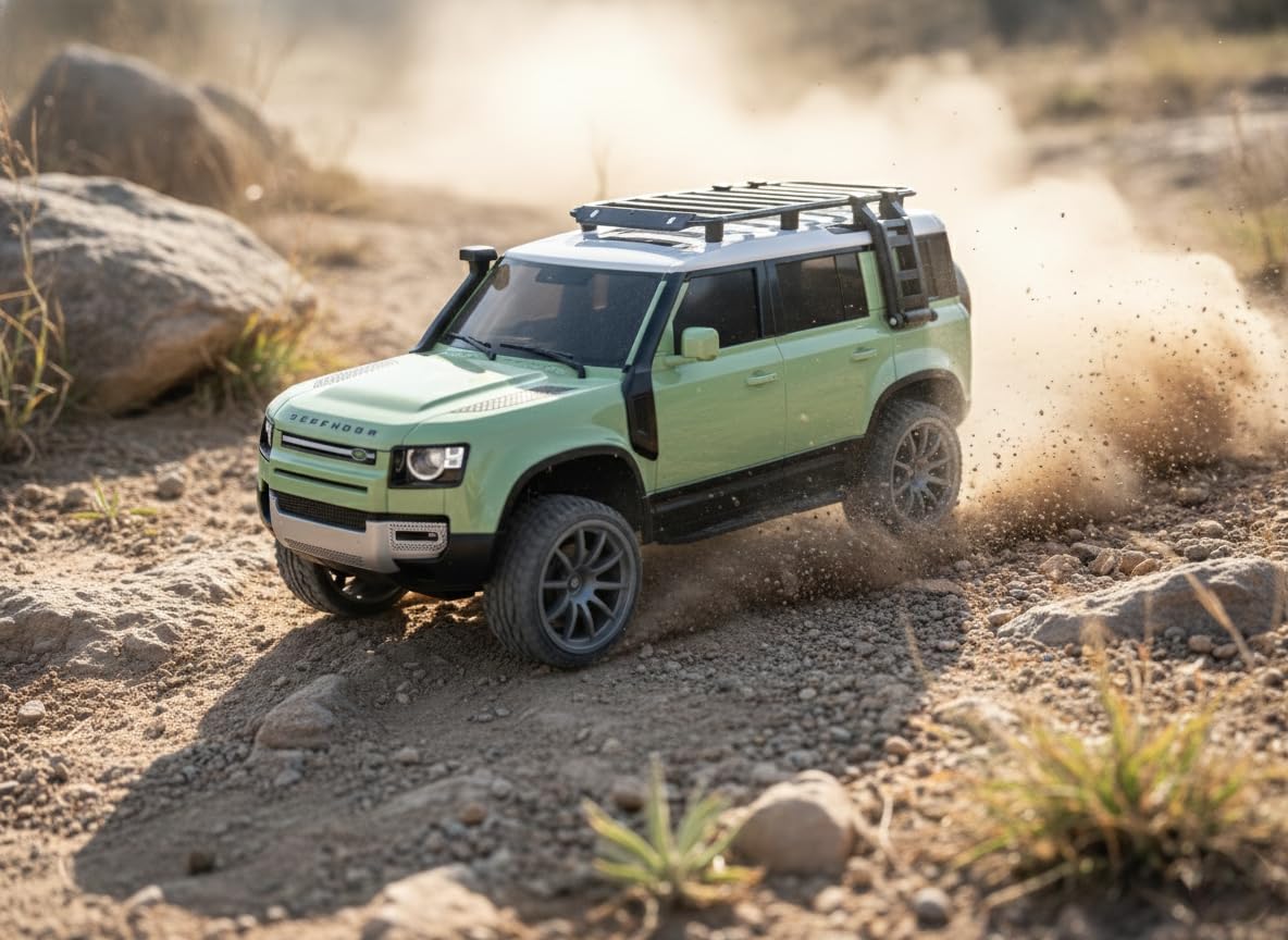 Defender Remote Controlled Car for Kids with Rechargeable Battery