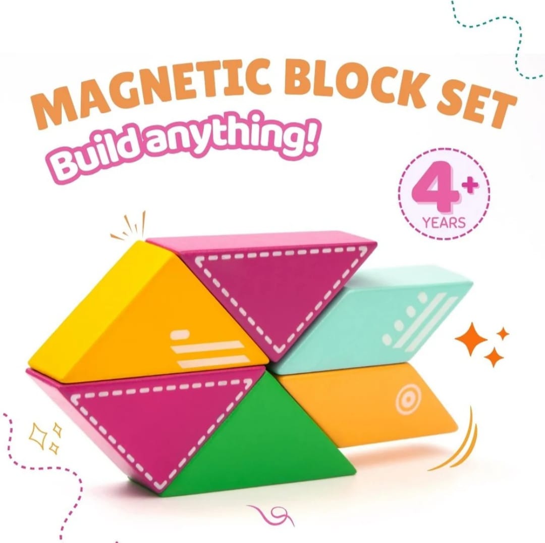 Magnetic Block Set by Playlogic Toy