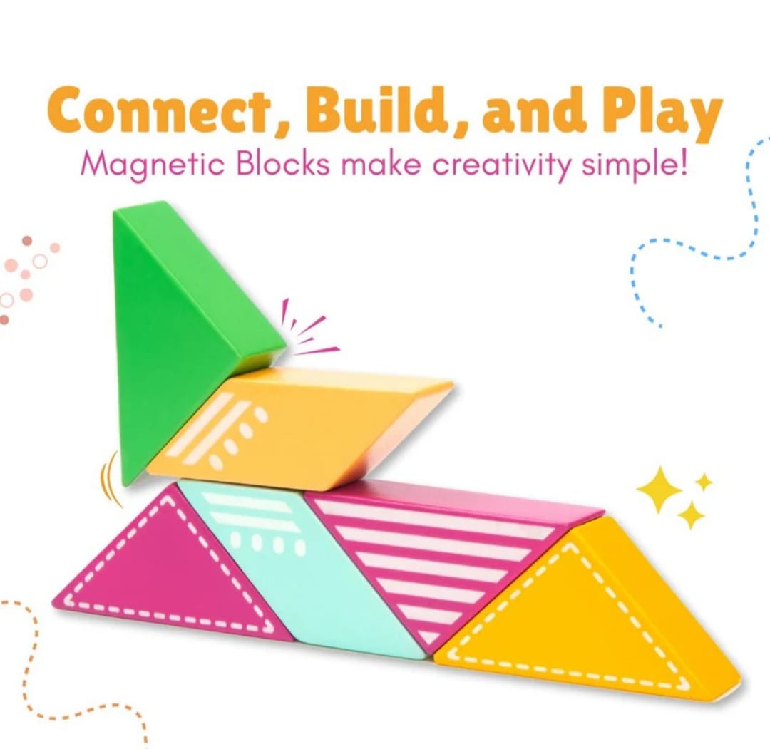 Magnetic Block Set by Playlogic Toy