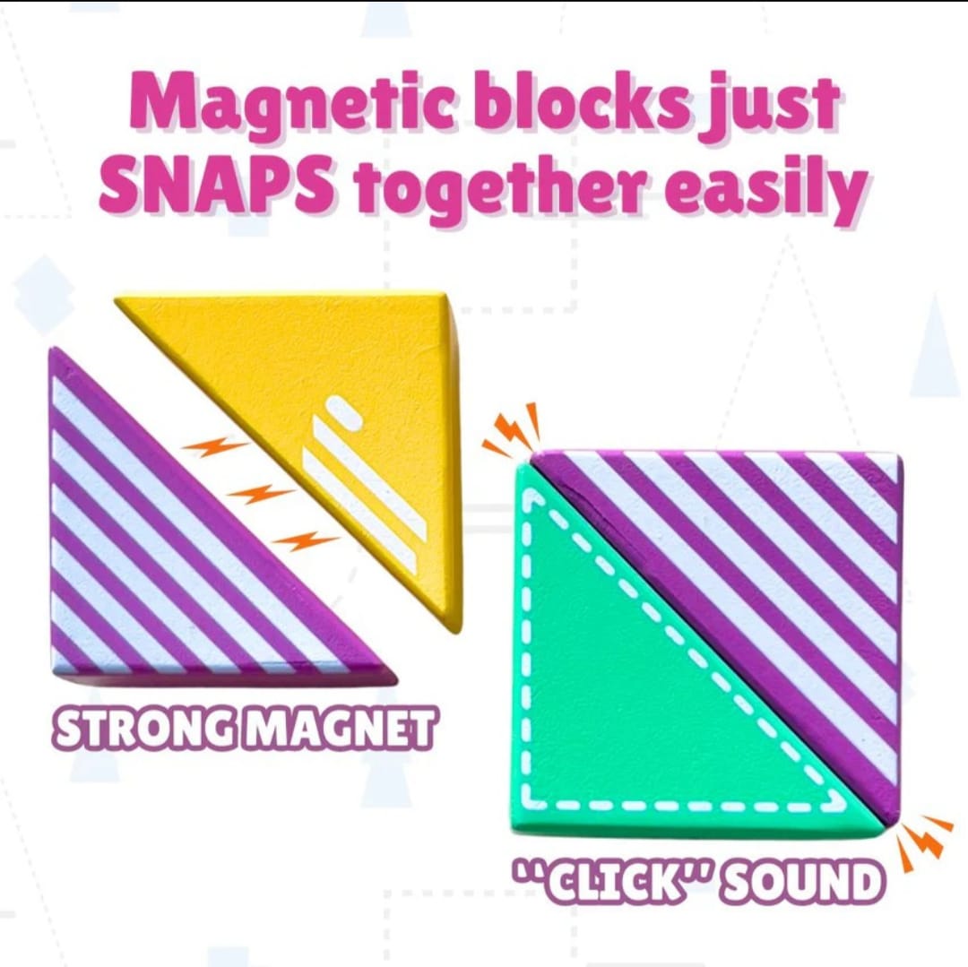 Magnetic Block Set by Playlogic Toy