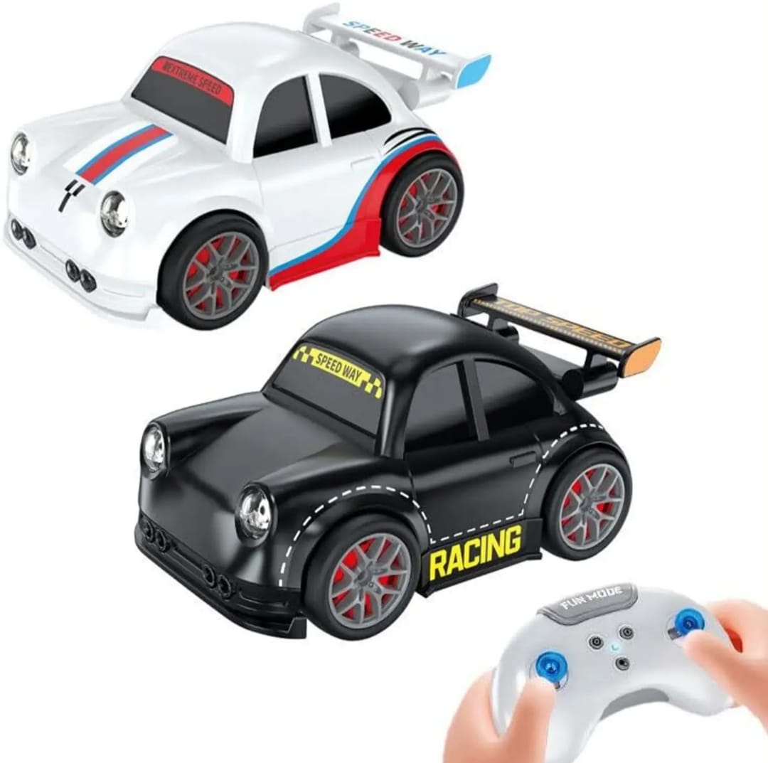 Mini Multifunctional RC Drift Car Toy for Kids, White