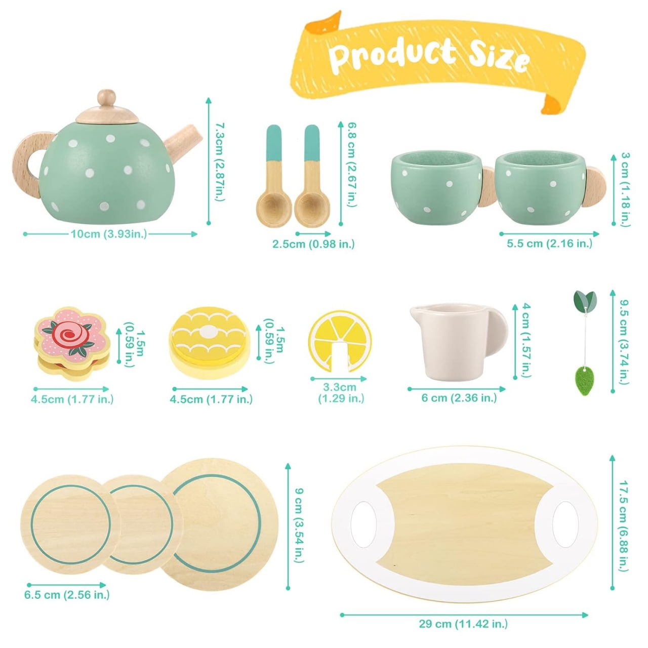 AFTERNOON TEA SET by Playlogic Toyz