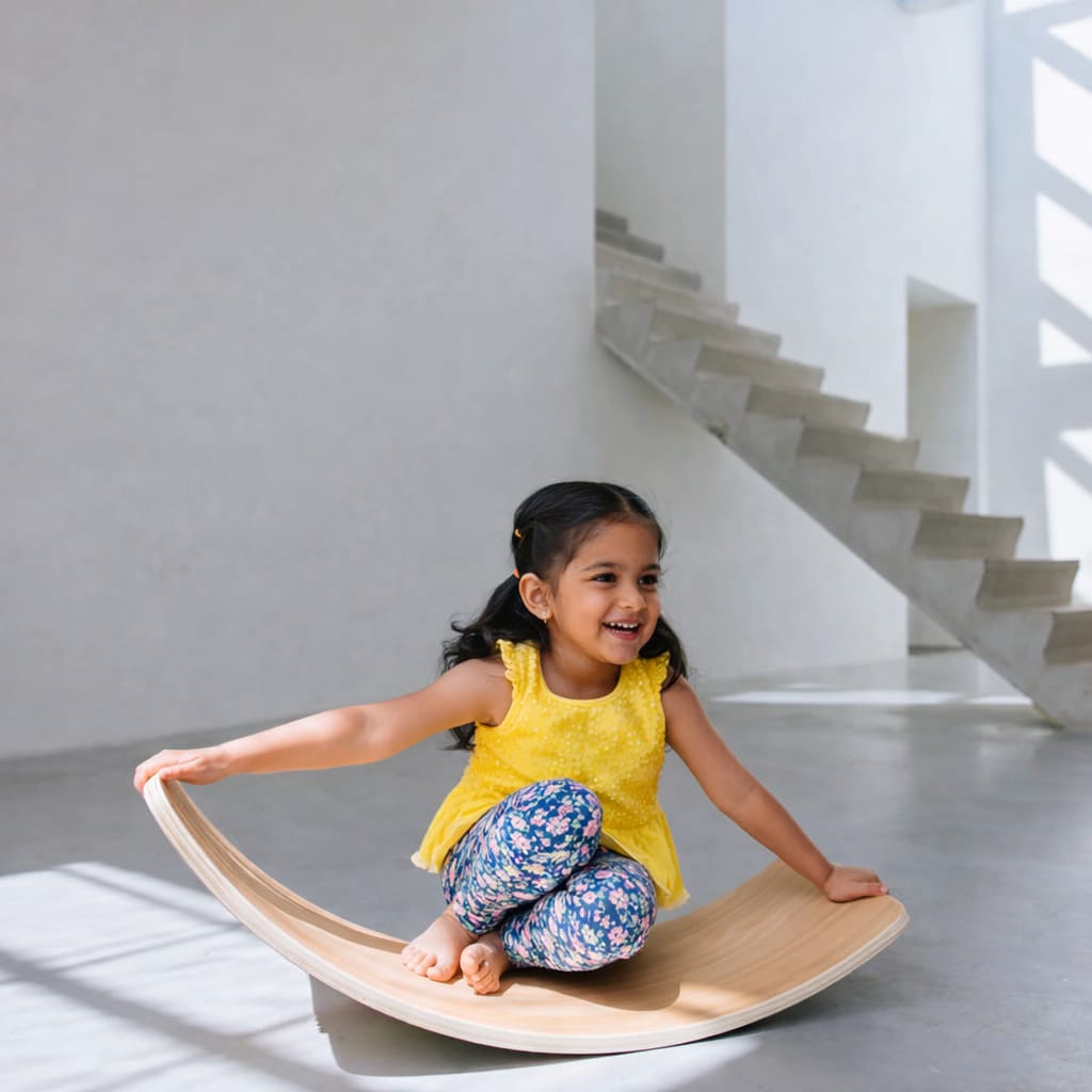 Wooden Balancing Board Game