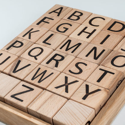4-in-1 Wooden Learning Block Set by Playlogic Toyz