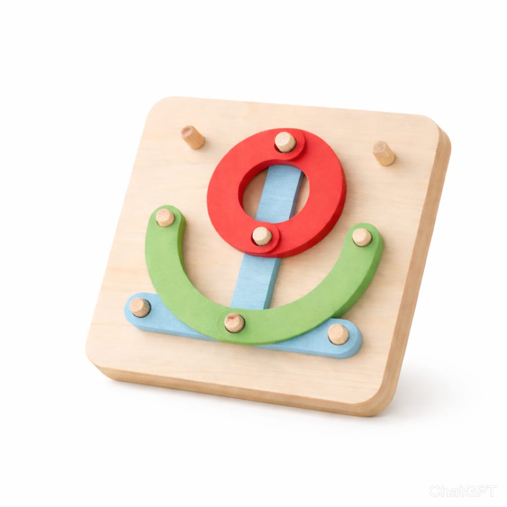 Multifunction Montessori Piller Collage Toys