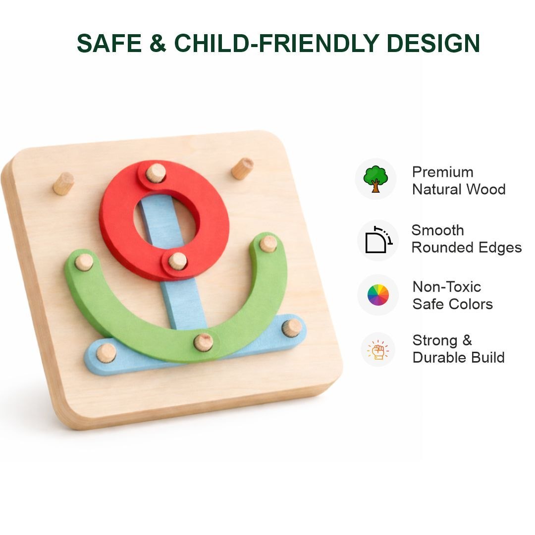 Multifunction Montessori Piller Collage Toys