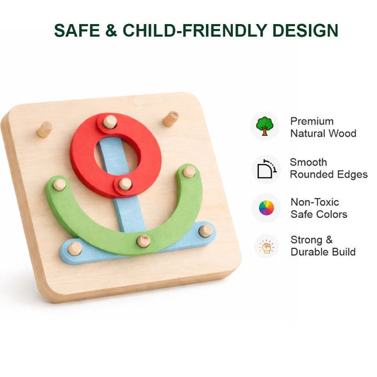 Multifunction Montessori Piller Collage Toys