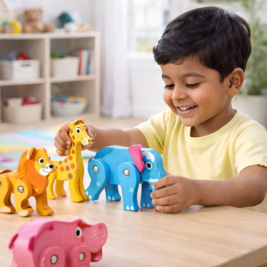 Forrest Zoo Set by Playlogic Toyz
