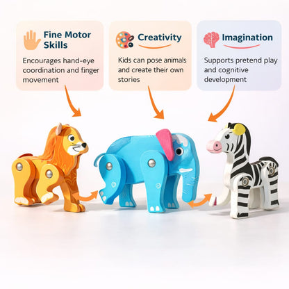 Forrest Zoo Set by Playlogic Toyz