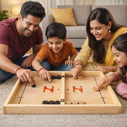 Foldable Fast Sting Game with Chess Set by Playlogic Toyz