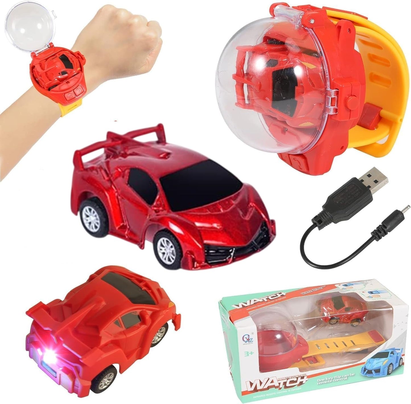 Remote Controlled Watch Car RC Toy