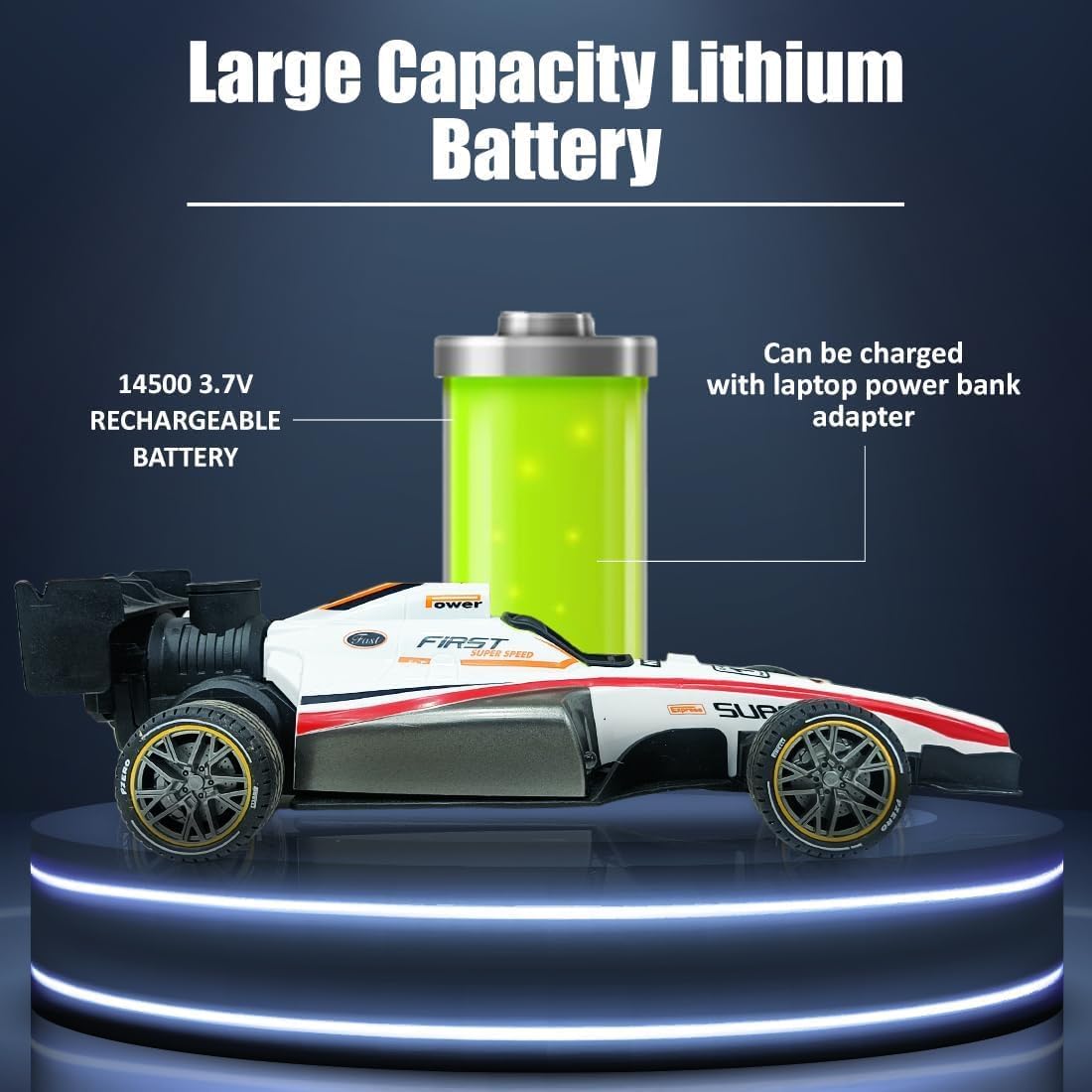 High Speed Rc Car Remote Control 2Wd F1 Car for Boys