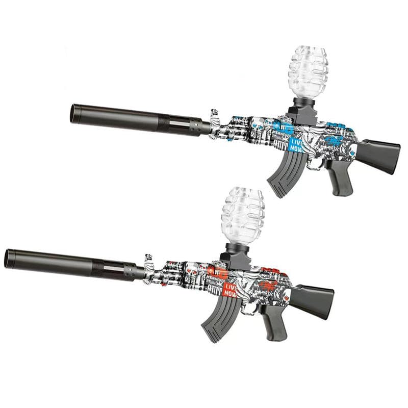 AK47 Gel Blaster Gun Toy in Automatic Shooting Gun for Kids with Water Bullets